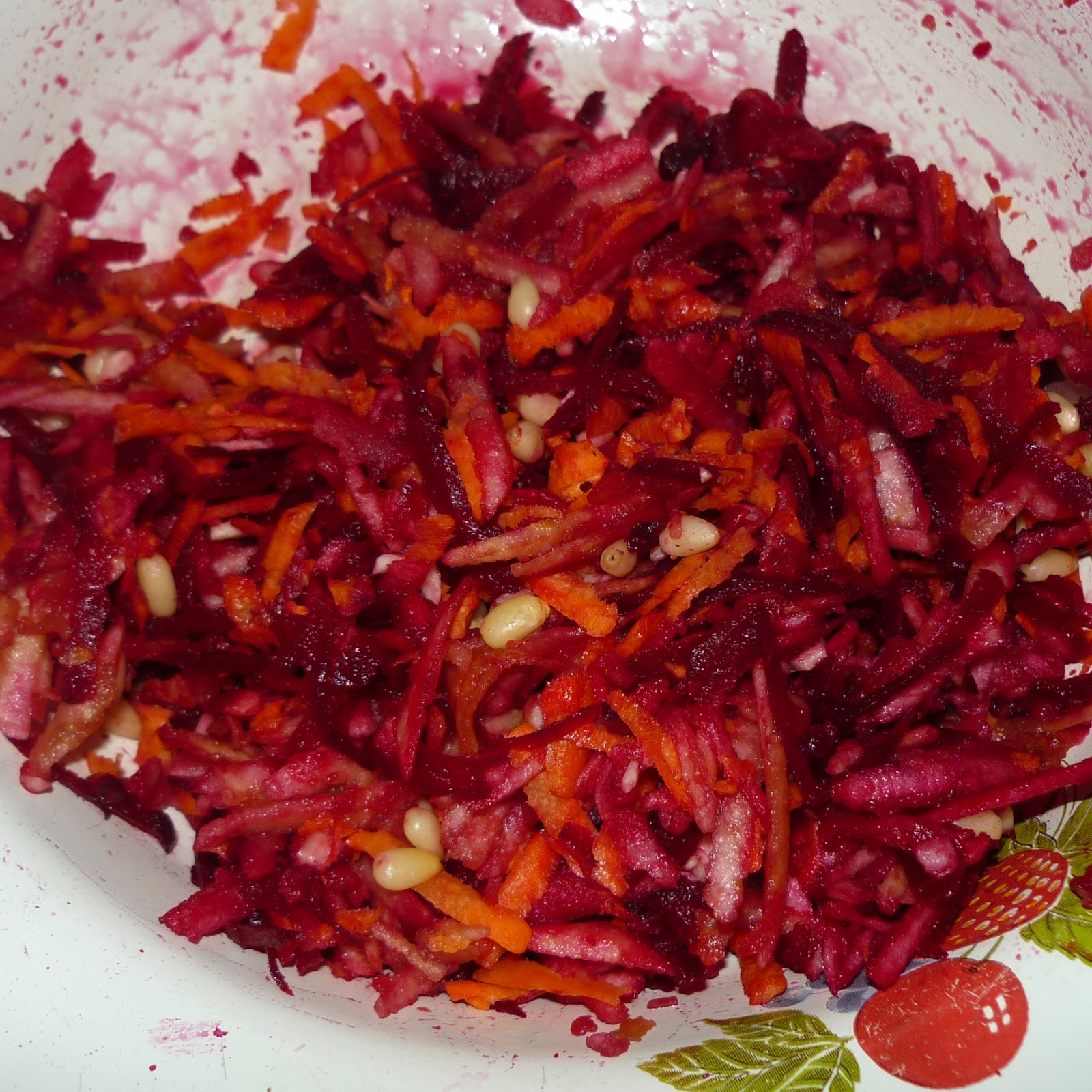 Салат свекла морковь